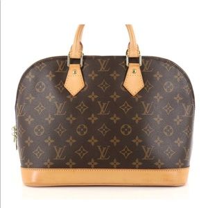 No Longer Available: Louis Vuitton Alma Handbag